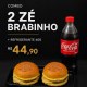 Combo 2 Ze Brabinho + Refrigerante 600